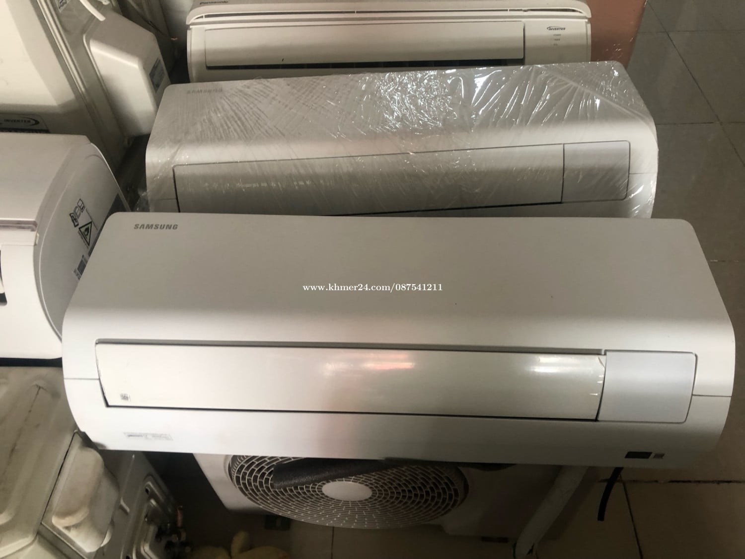 លក់Samsung 1,5hp inverter សន្សំសំចៃភ្លេីងឆ្មាំ2025