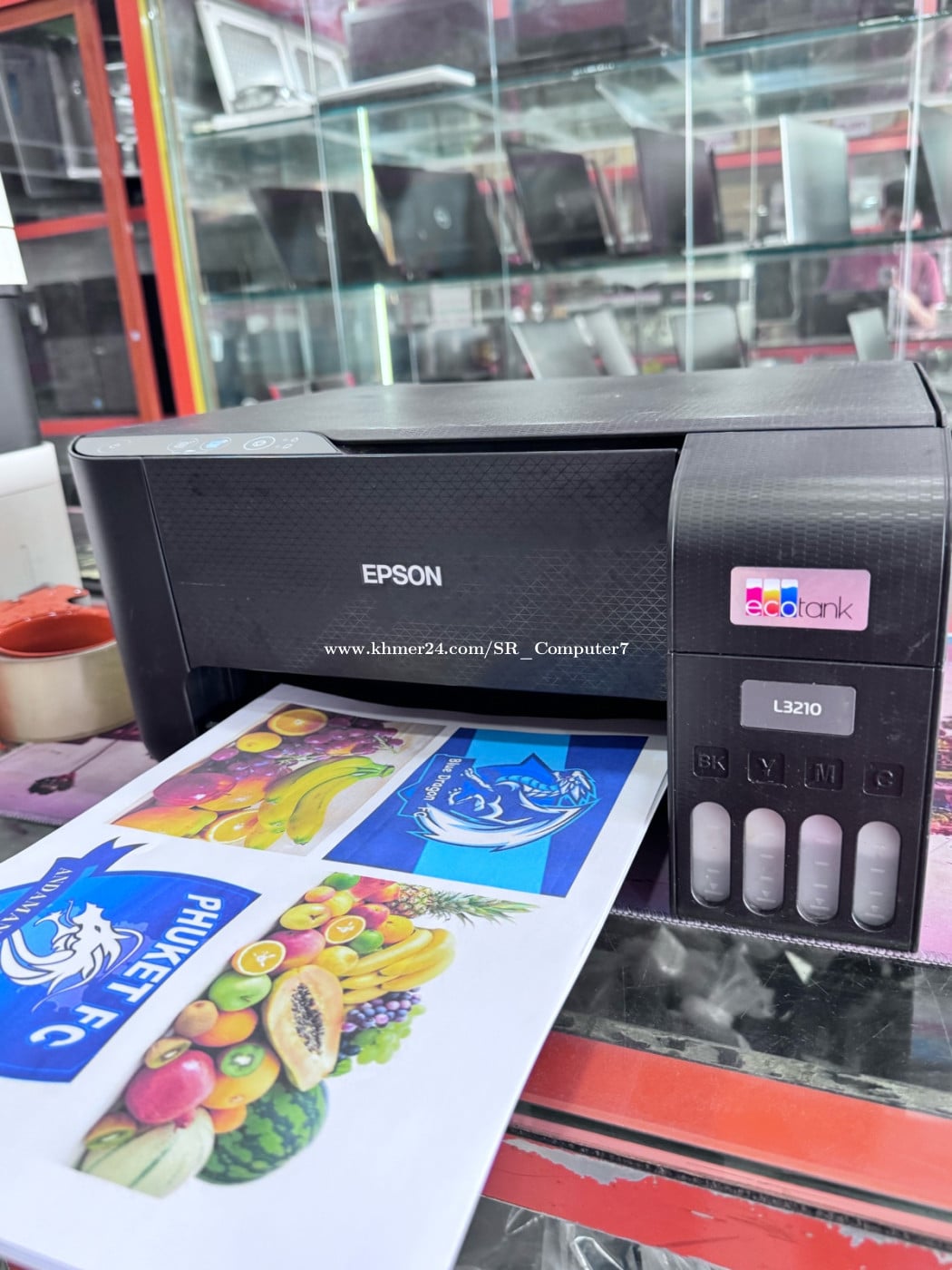 Epson L3210 | Copy | Scan | Print ១ទឹកស្អាត