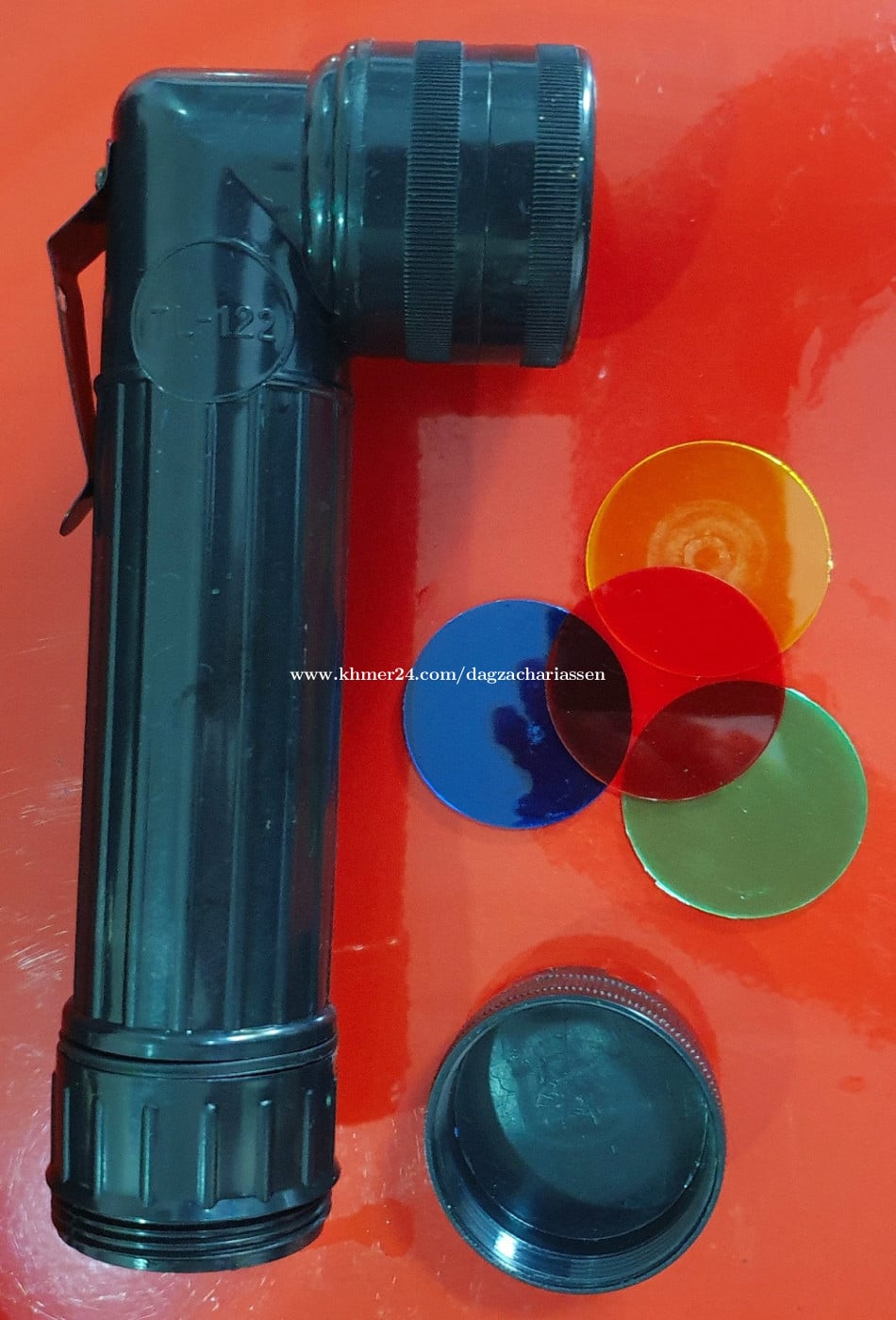 Green season ready Water-resistant, misc colourfilters, ergon L-shaped rugged LED-flashlight torch