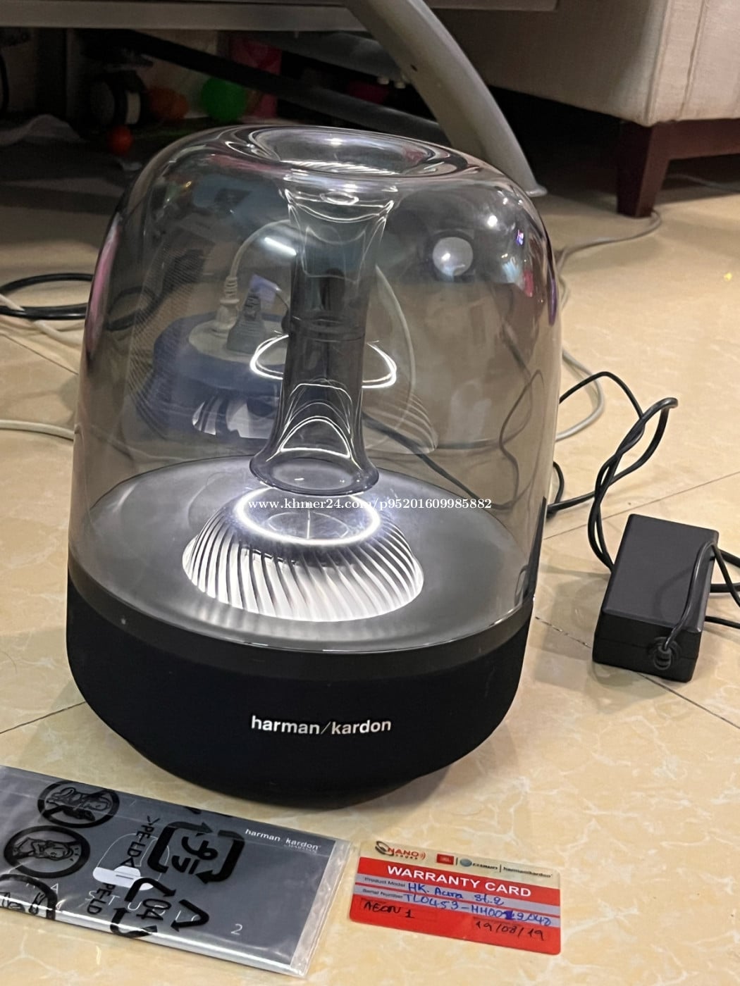 Harman Kardon Aura Studio 2 Original | មានប្រអប់ | ស្ថានភាព 95%