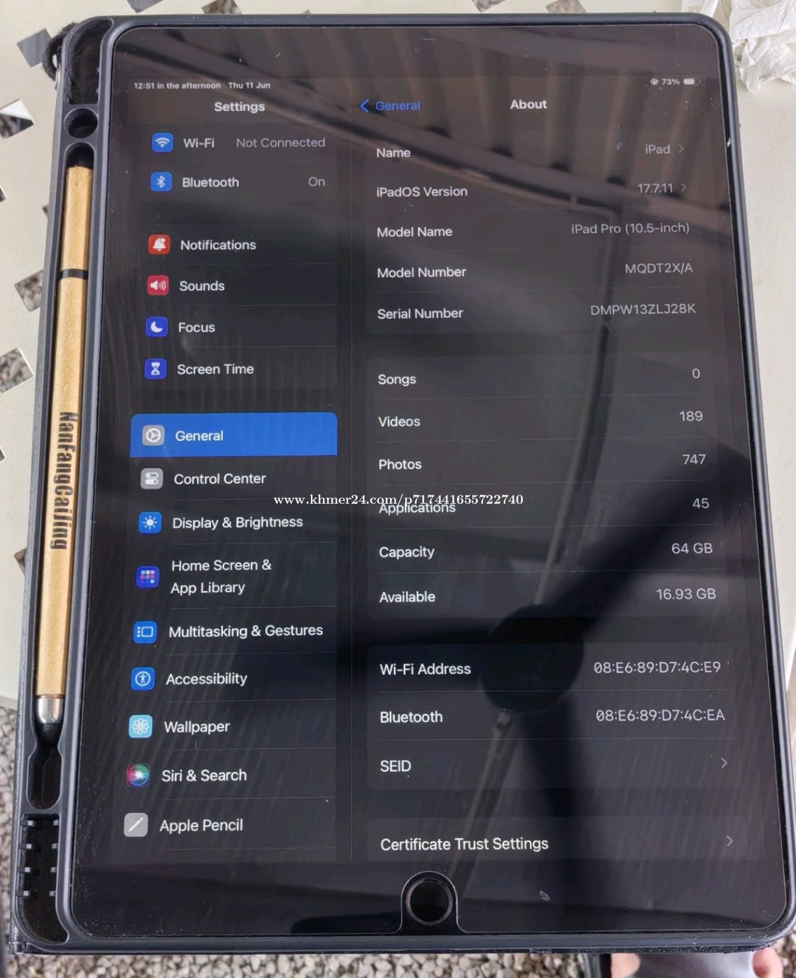Ipad pro 10.5 2017