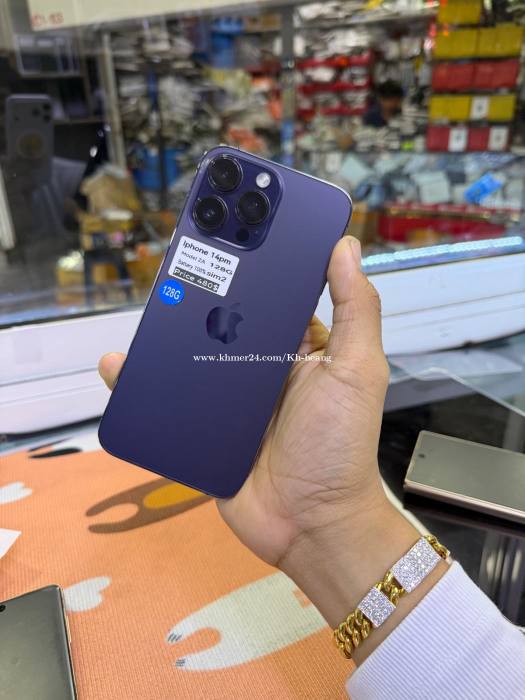 Iphone14promax 128G ZA battery 100%