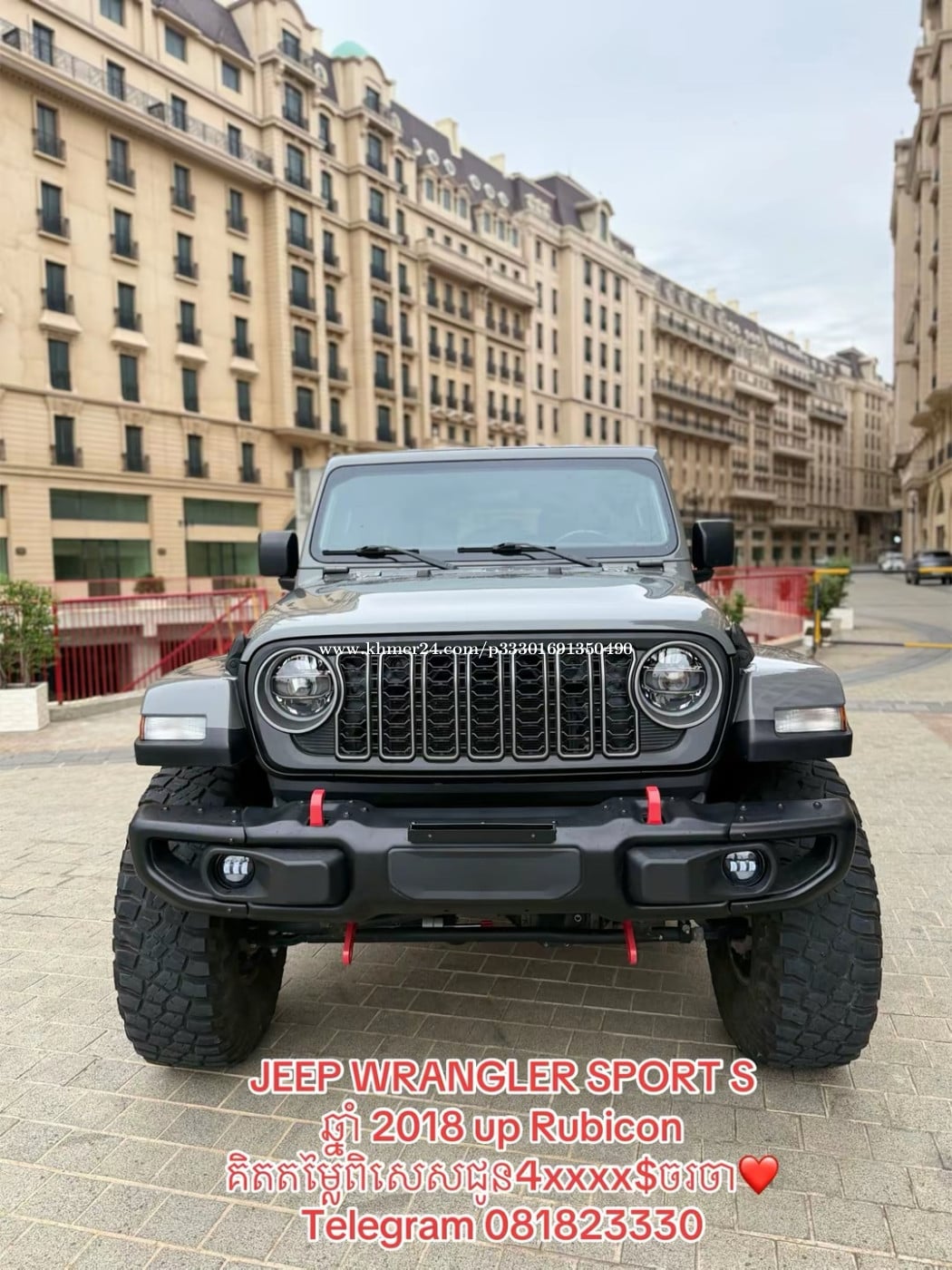 JEEP WRANGLER SPORT S ឆ្នាំ 2018 up Rubicon