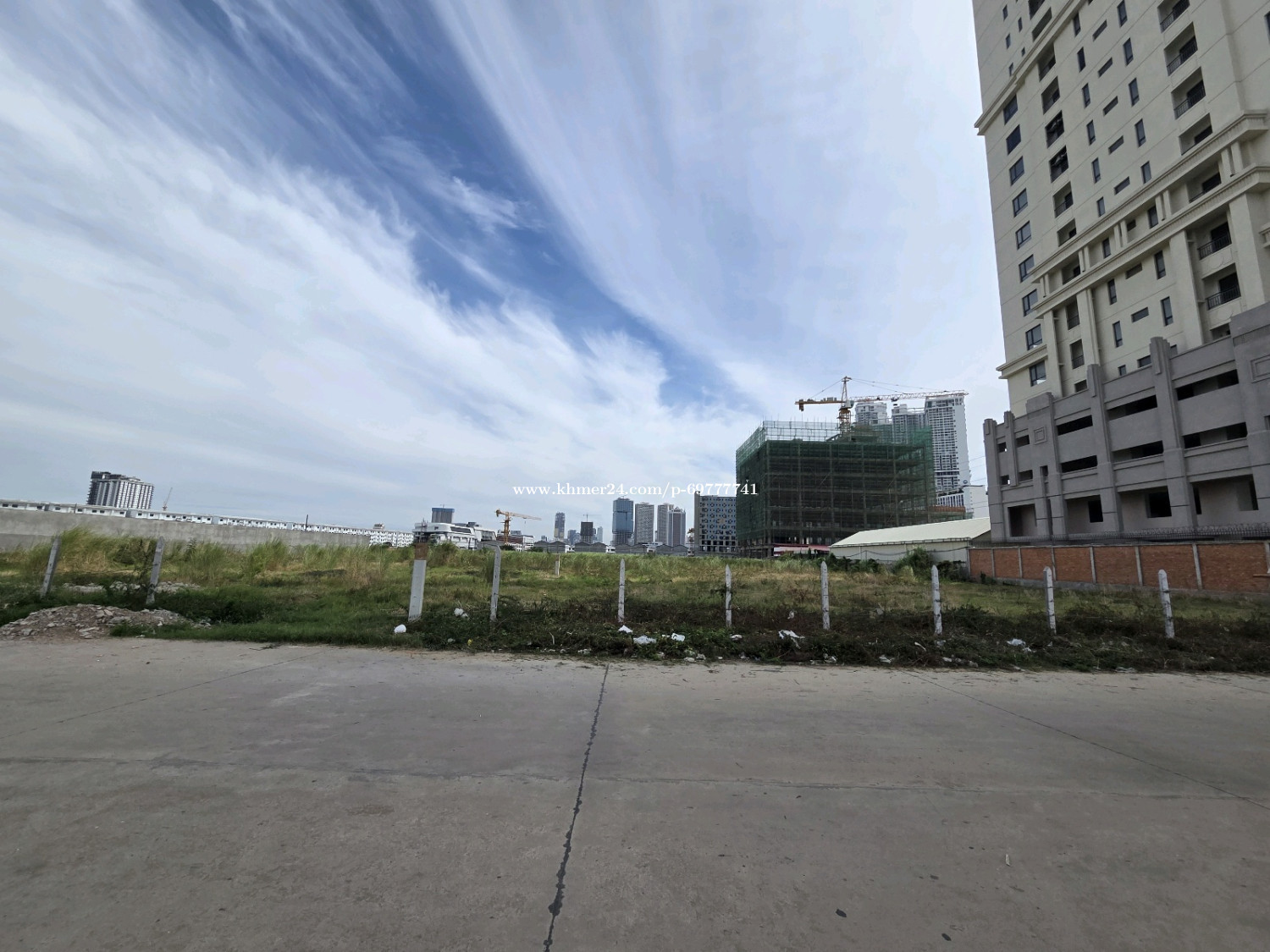 Land for rent Hun Sen Blvd 60m
