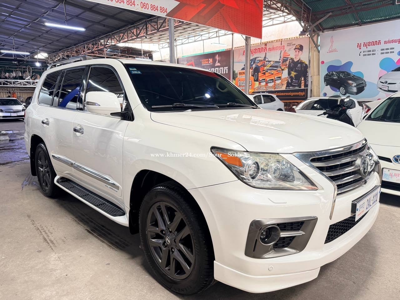 Lexus Lx570 2014 Super Sport Spec Arab 2AL-XXXN ម្ចាស់ដើម