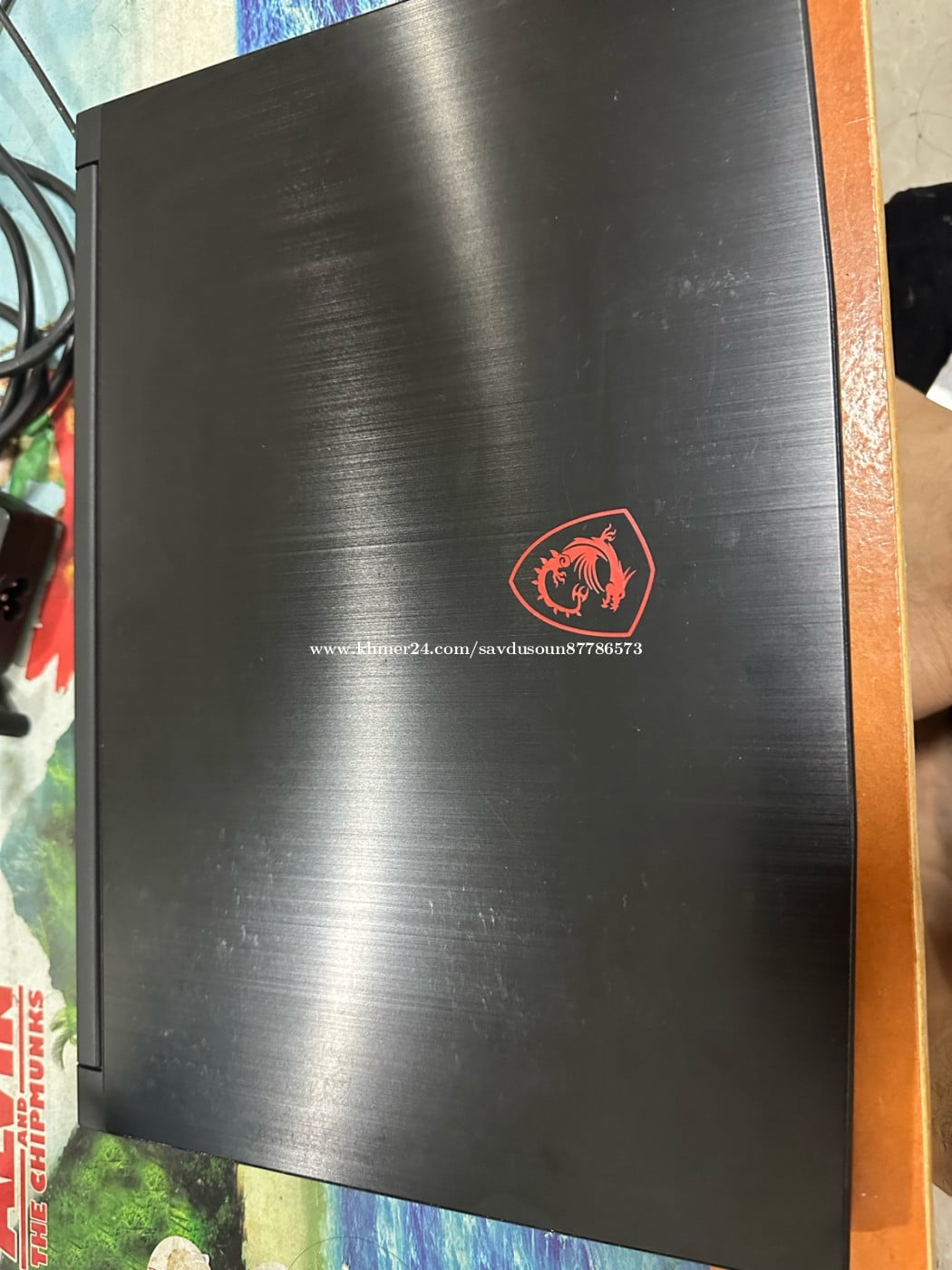MSI GF63 Thin តួមានស្នាមតិចៗដូចក្នុងរូប អត់ធ្លាប់ជួសជុល