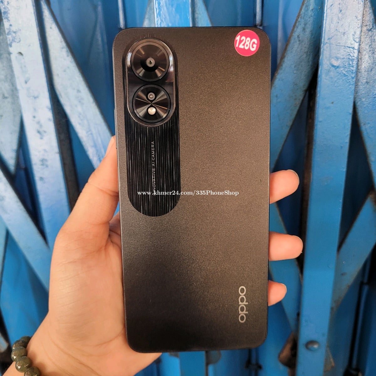 Oppo A18 Ram4G/Memory 128GB ក្រុមហ៊ុន 99%