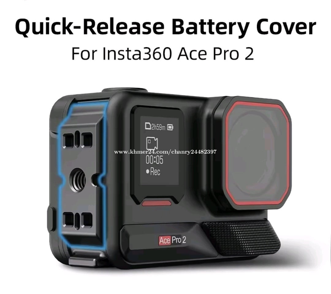 Quick Release Battery Cover for Insta360 Ace Pro 2