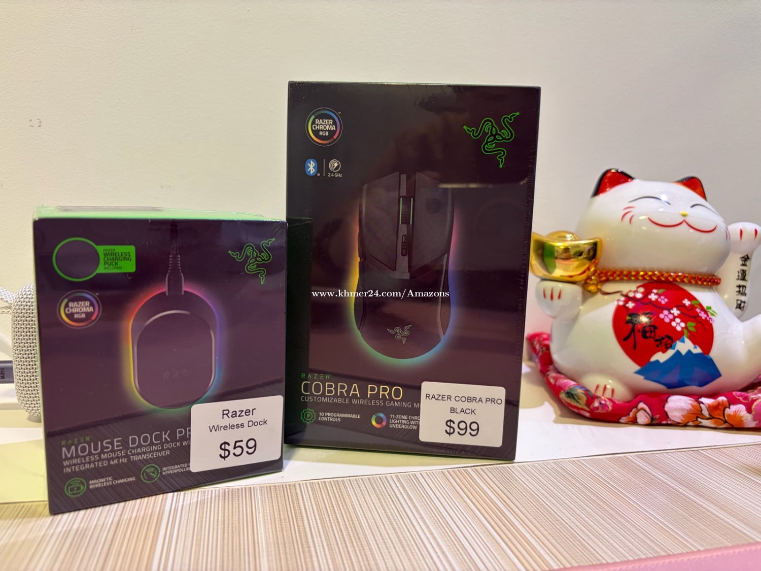 Razer Mouse combo set promotion