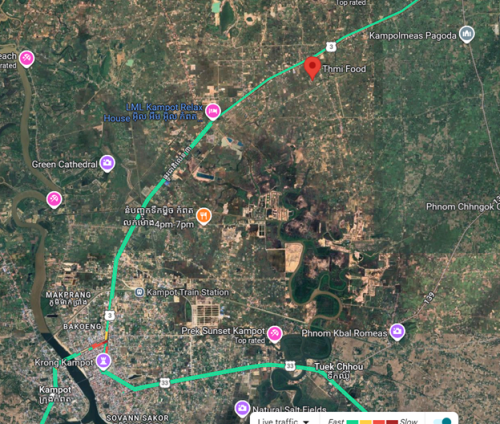 ដីលក់7 km ពីរង្វង់មូលធុរេន