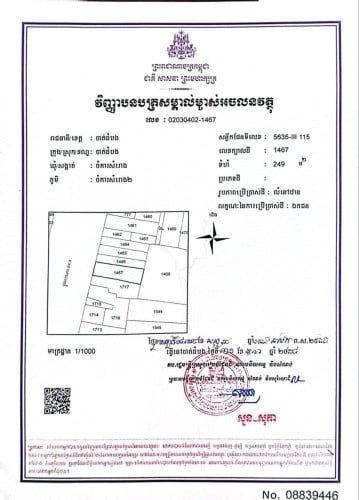 ក្បាល 8.5×30 ចុងខាងក្រោយចូលជិត 10ម៉ែត្រ ដីរីកក្រោយ