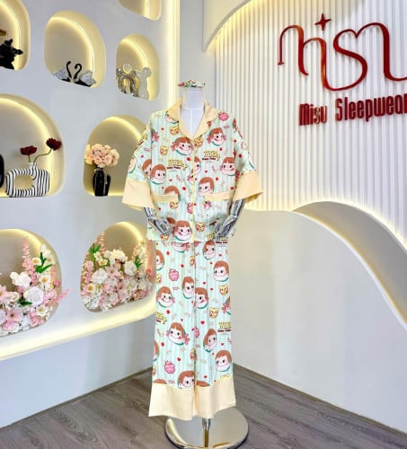 ឈុតគេងយប់ cute pajama / sleepwear