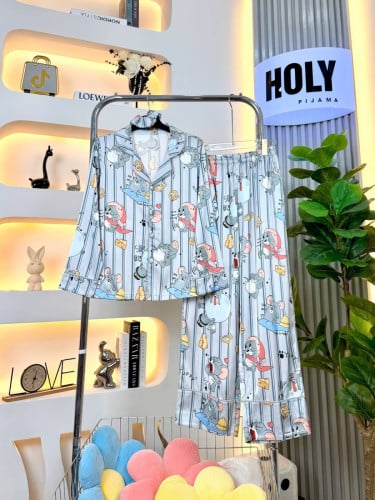 ឈុតគេងយប់ cute pajama / sleepwear