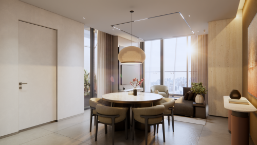 ๐๏ธ Superior Premium 3Bed In Bkk1 With Panoramic Views: Floor-to-ceiling glass walls ๐คฉ