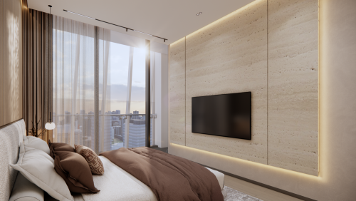 ๐๏ธ Superior Premium 3Bed In Bkk1 With Panoramic Views: Floor-to-ceiling glass walls ๐คฉ