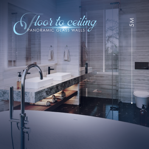 ๐๏ธ Superior Premium 3Bed In Bkk1 With Panoramic Views: Floor-to-ceiling glass walls ๐คฉ
