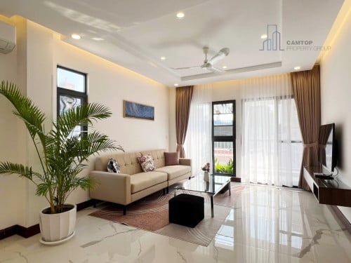 2 Bedroom Modern Apartment For Rent In BKK3 With Pool