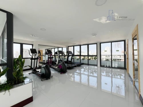 2 Bedroom Modern Apartment For Rent In BKK3 With Pool
