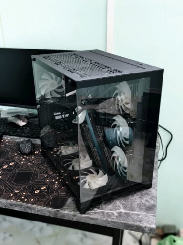 Case+ liquid fan 3+ power supply 650w
