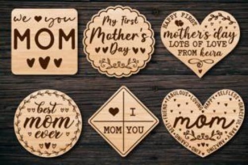 Custom Cut with Magnets For Refrigerator/ឈើកាត់េជាទម្រង់រូបបាន