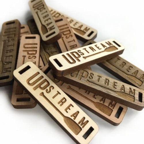 Custom Laser Engraving Wood Tag
