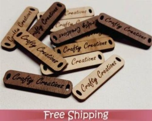 Custom Laser Engraving Wood Tag