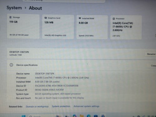 Dell Latitude 7280