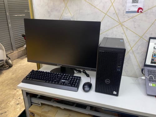 Dell optiplex 3080 i5 + LCD 27"inch FHD 100Hz មួយទឹកស្អាត