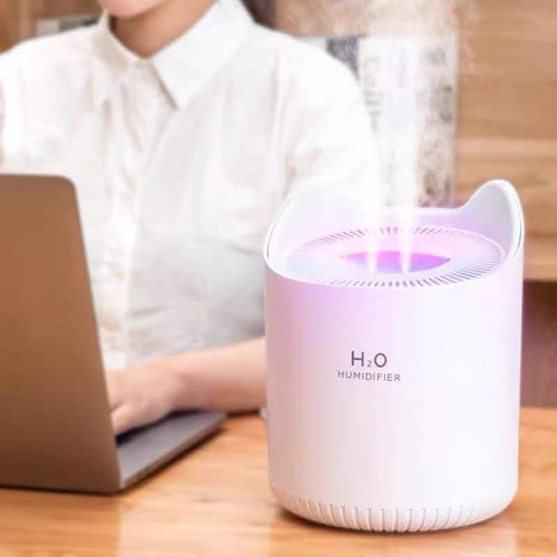 Double Spray Humidifier 4.5L | 3 Mist Modes | LED Night Light | Ultra QuieT