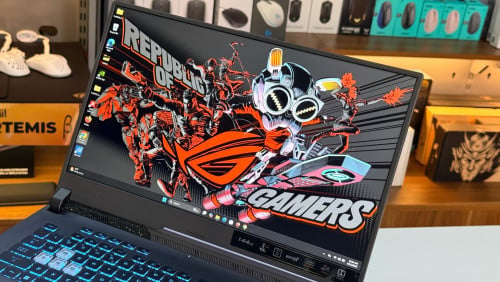 Gaming 1ទឹកស្អាត 99%✔️Special price❤️🔥✔️❤️🔥Gaming Rog Strix G17 G713R💜💙