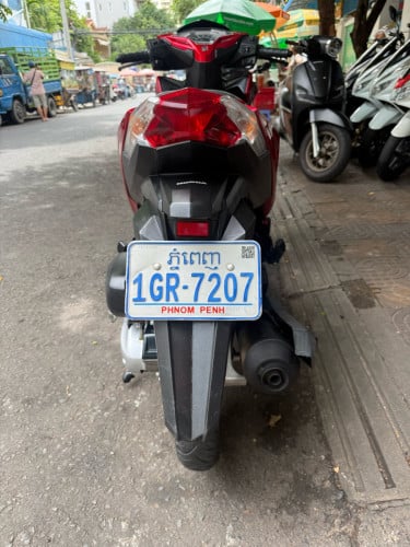 Honda Click 125cc 2017 NCX ទឹកថ្នាំហ្ស៊ីន​95%