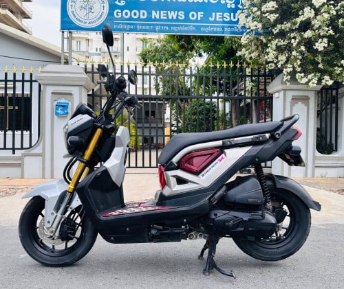 HONDA ZOOMER 670$,110cc,2016 Japan have ID card មានកាតគ្រី