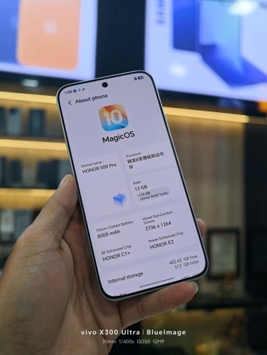 Honor 500Pro 512G 479$