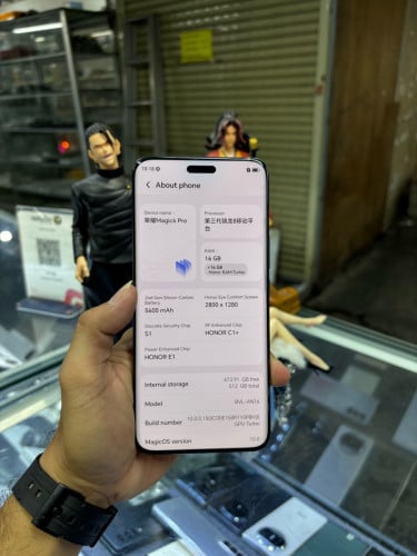 Honor Magic6pro 512G Ram16G Sim2 CH បែកខ្នង ខុសជើងសុីម