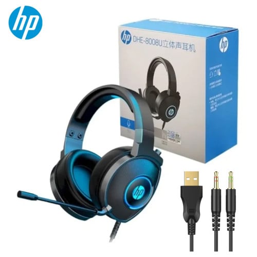 HP DHE-8008U USB Gaming Original Headset with Microphone