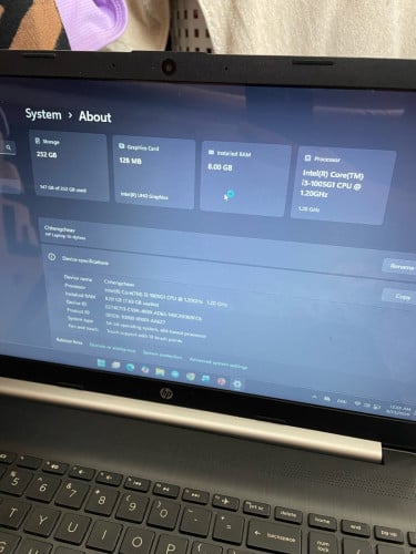 HP Laptop 15-dy1xxx