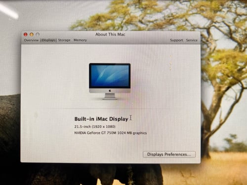 I Mac Core I5 / Ram 16g / M2 126G For Mac OS/ M2 1T For Drive D /