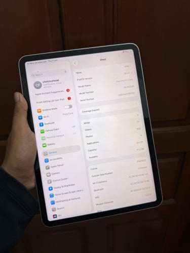 I pad pro2018 សាណុំសុីន 200$ ដាច់