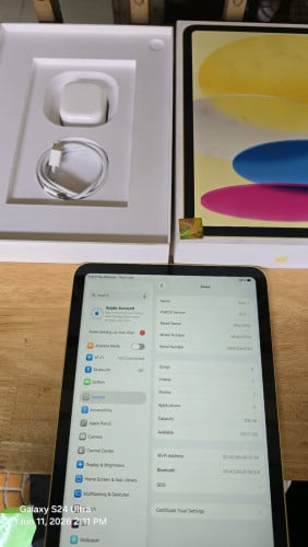 iPad A16 2025 128G 99% New Cycle Count 1 time