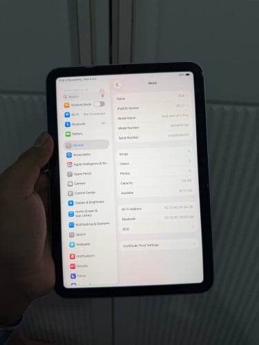 iPad Mini 7 128g WiFi only អុច camera តិចៗ