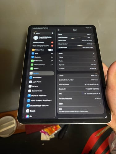 iPad Pro 2018 sim WiFi