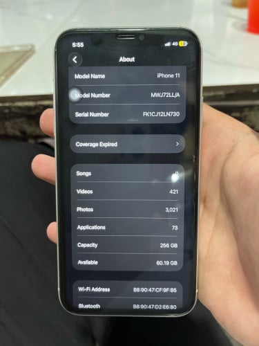 iPhone 11 256g 195$ ចរចា zin all ស្ទេីរខ្នងក្រោយ tix