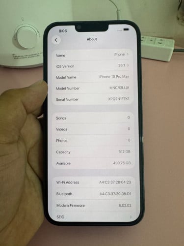 iphone 13 pro max 512gb, New 99%