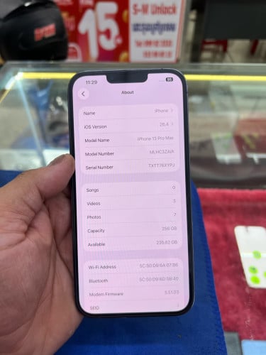 iPhone 13 Pro Max ZA 256G