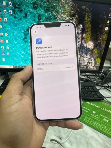 iPhone 14 plus 128 LL/a ដាក់សុីមបាន 265$