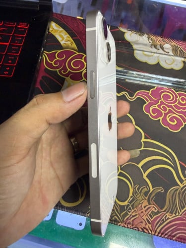 iPhone 14 Plus ស្អាត99%ដូចថ្មី Color White 128G ថ្ម100%