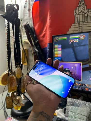 iphone 15 / 128g / CH ដាក់បានសុីម 2 / ប្រវត្តិដូរ camara no scan លក់តំលៃក្រោមទីផ្សារ 315$ ដាច់