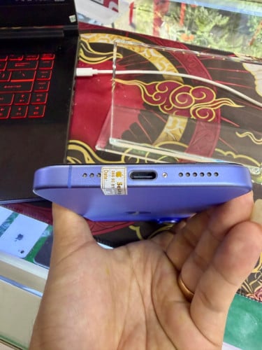 iPhone 16 Plus 128G Color Blue មួយទឹក ថ្ម93%🔋 lock sim (ប្រើសុីមបាន2)⭐️