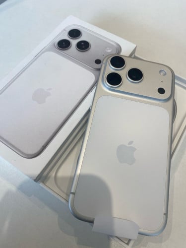iPhone 17promax 256gb XA ថ្ម 100 %% 99% នៅធា នា 1 ឆ្នាំ