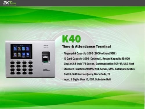K40 ZKTeco